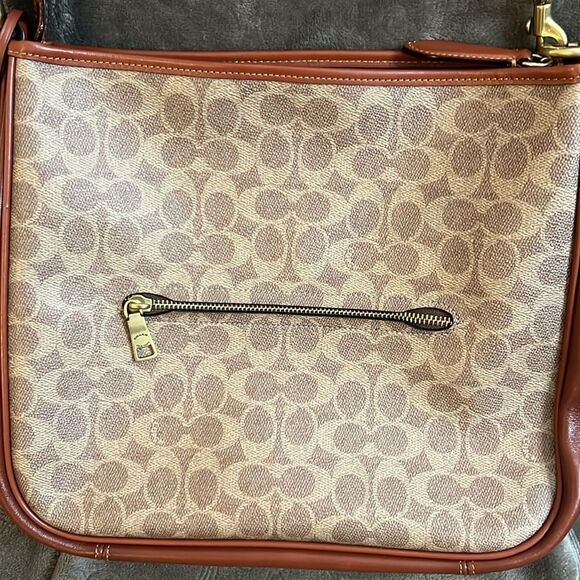 Coach Leather Vintage Leather Purse gold brown - Picture 3 of 16